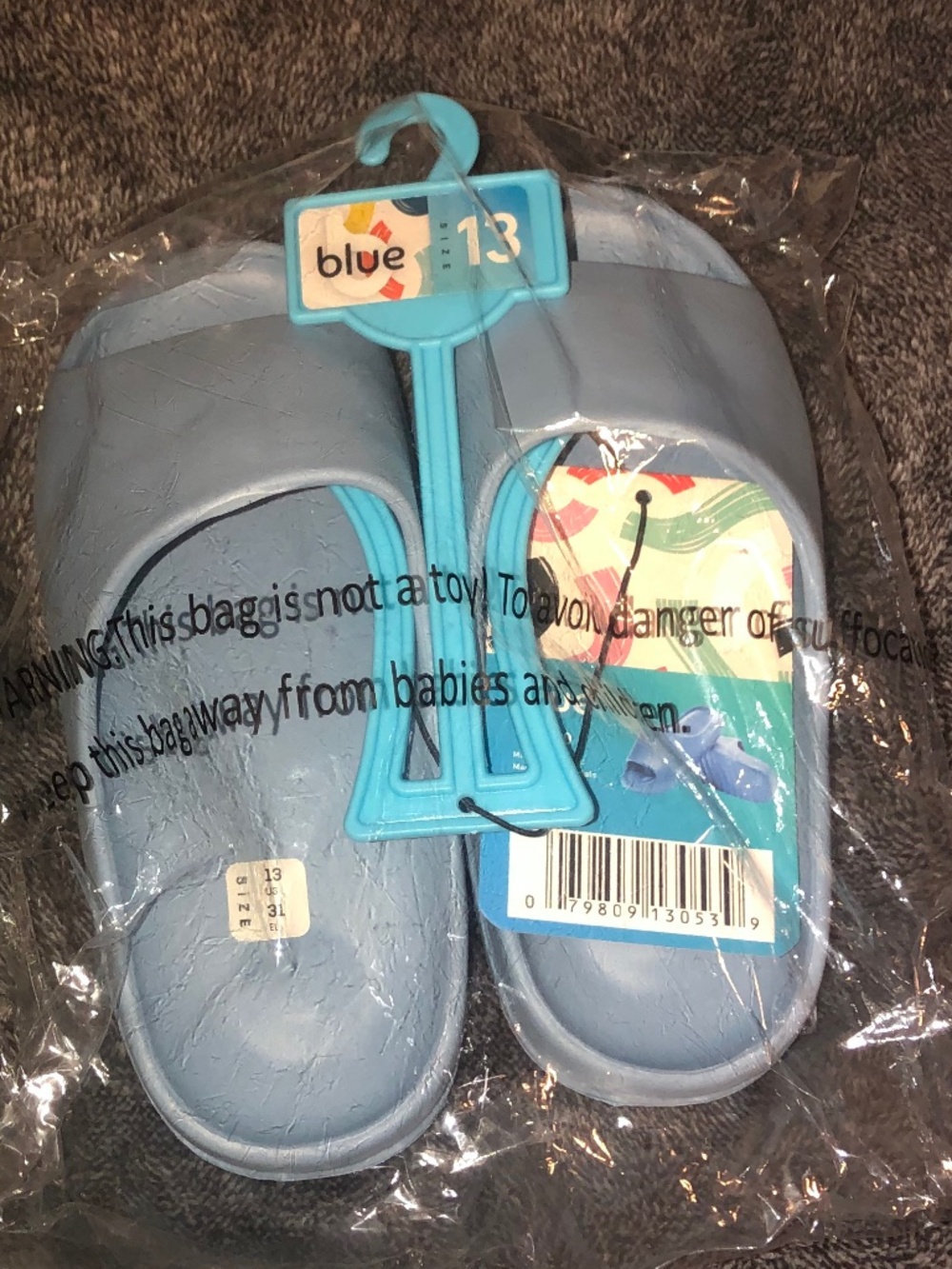 Kids Blue cloud soft nasal slides